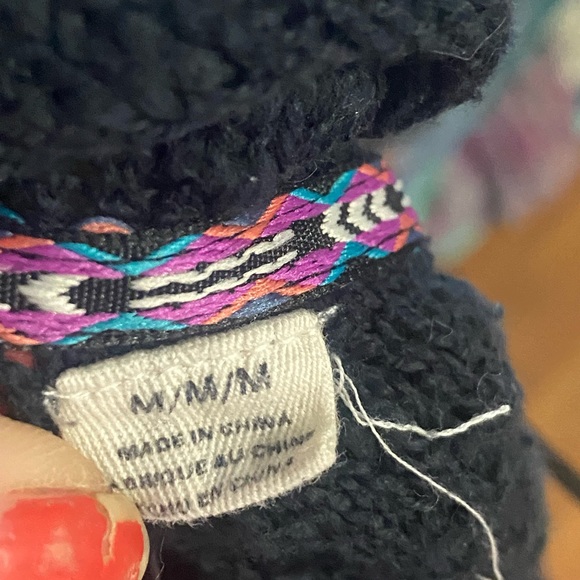 Roxy Striped Knit Sweater w Hood - Picture 3 of 9